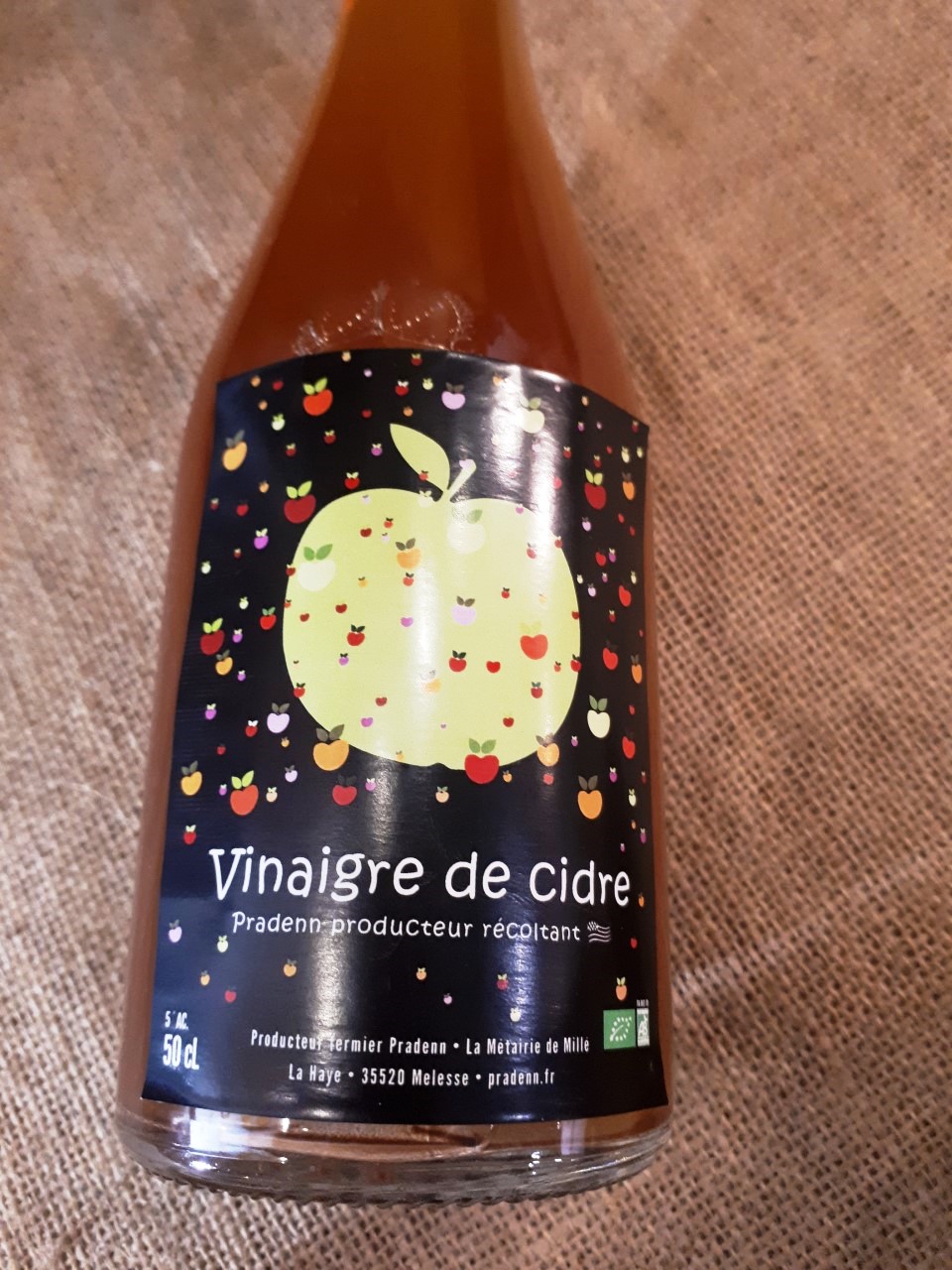 Vinaigre de cidre, ferme Pradenn