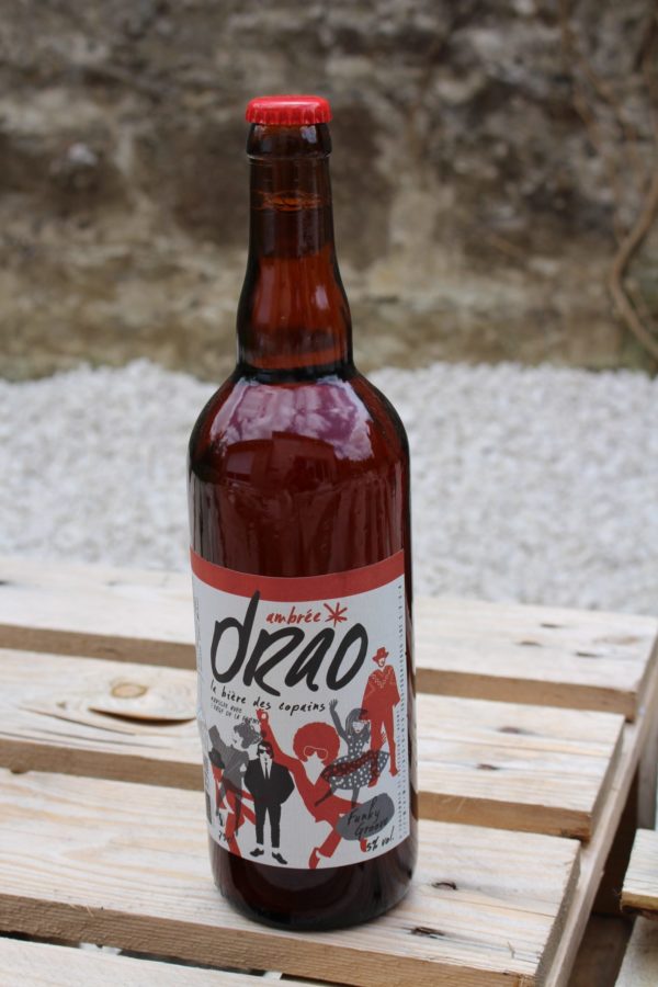 Bière Ambrée "Funky Groove" -Ferme Brasserie Drao