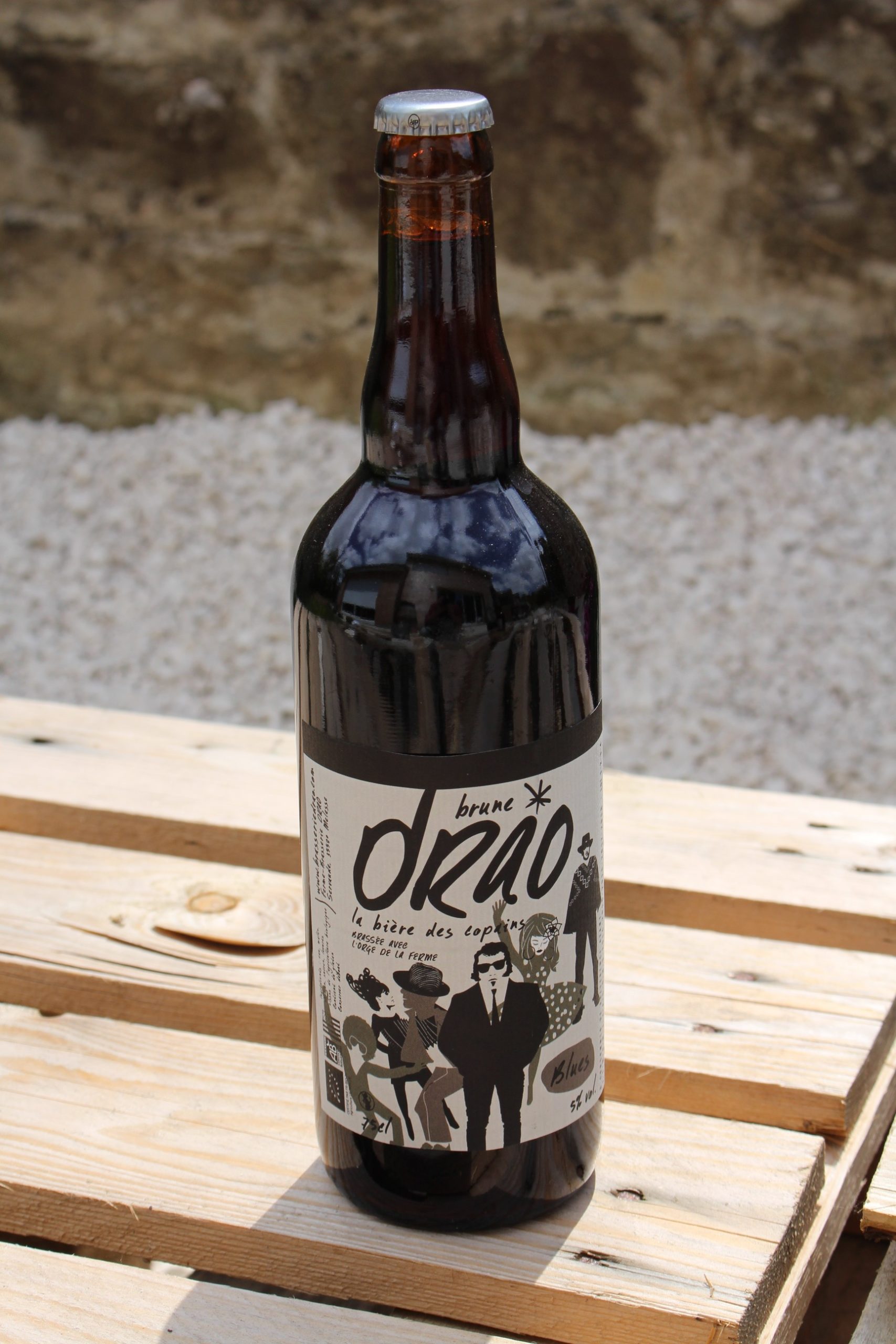 Bière Brune "Blues" - Ferme Brasserie Drao