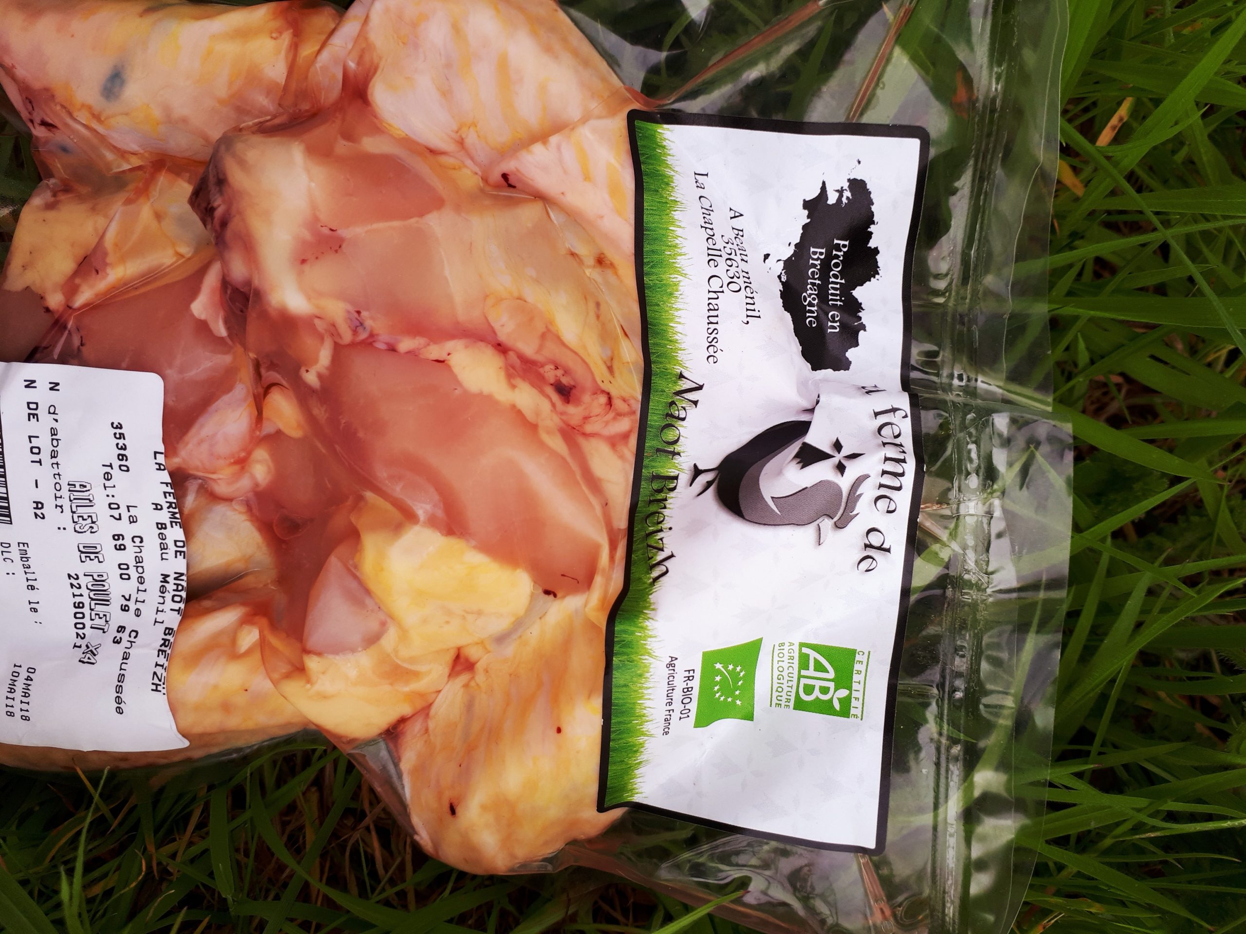 Ailes de poulet - Ferme de Noat Breizh