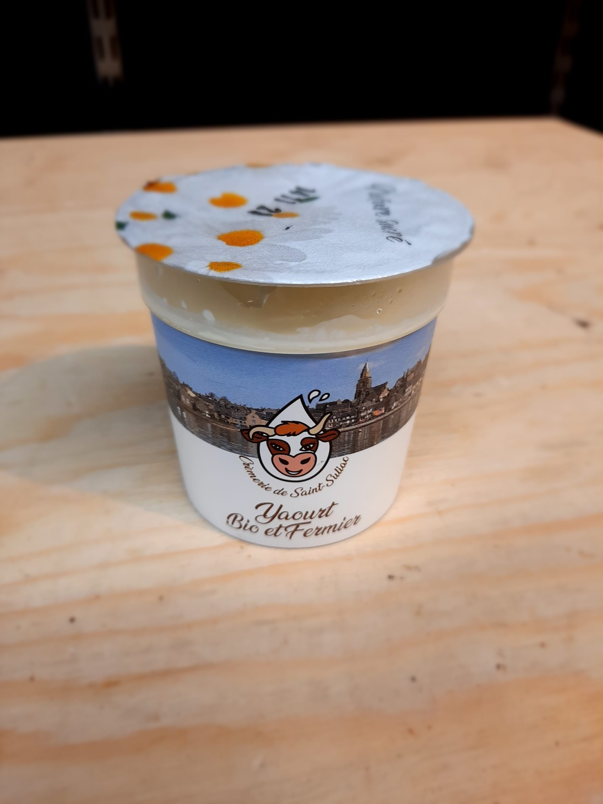Yaourt lait de vache - sucré / Crèmerie St Suliac