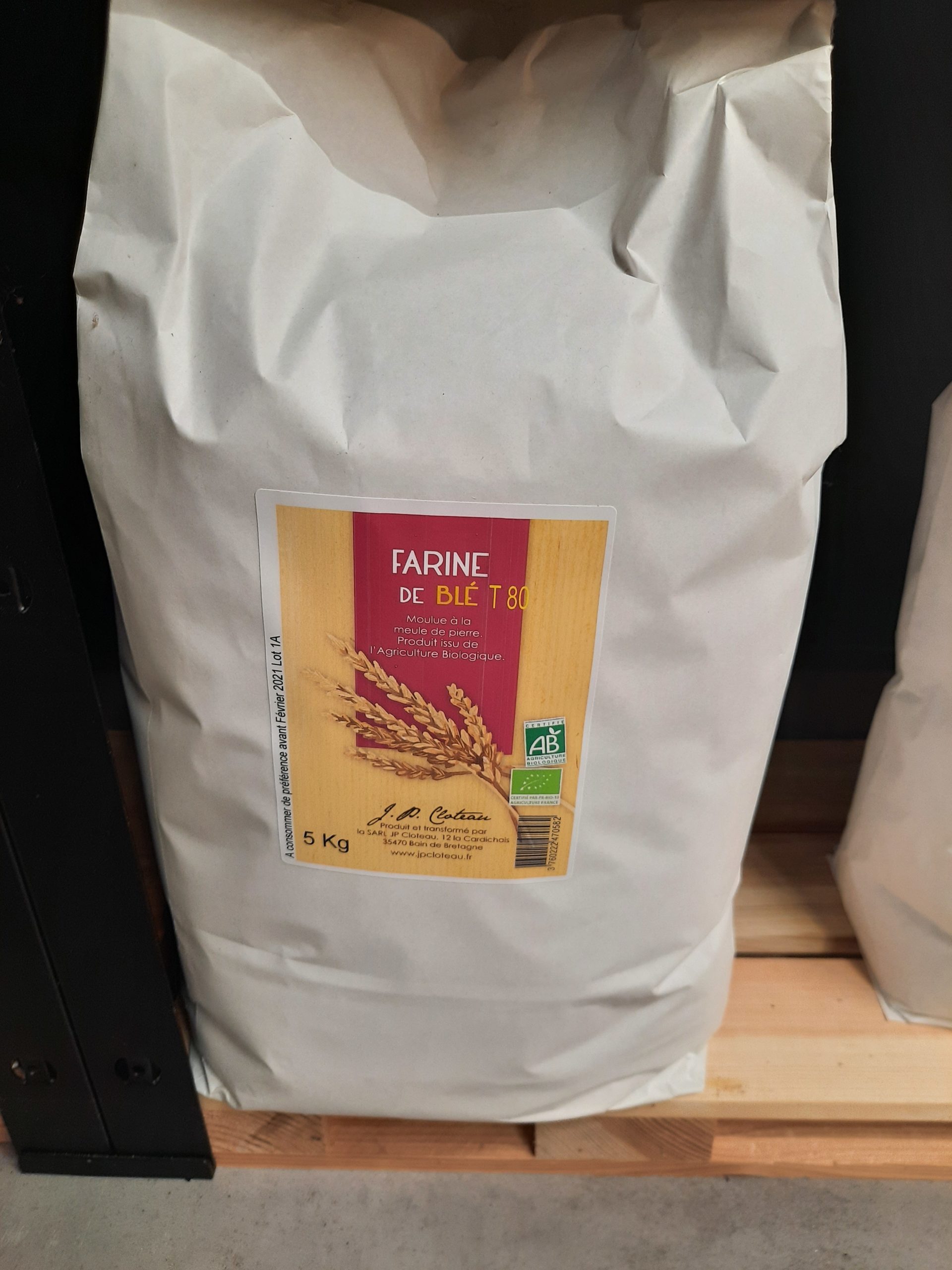 Farine de blé T65 - sac 5kg