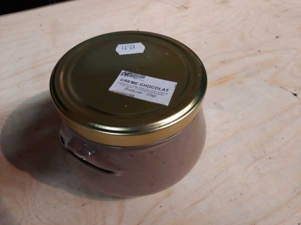 Crème dessert chocolat lait de vache
