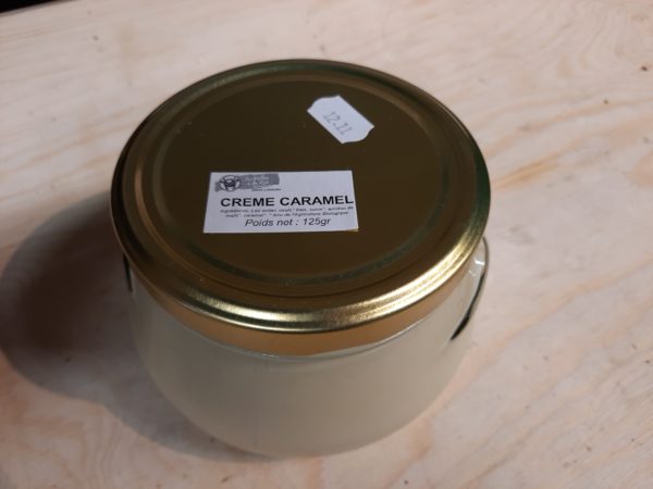 Crème dessert caramel lait de vache