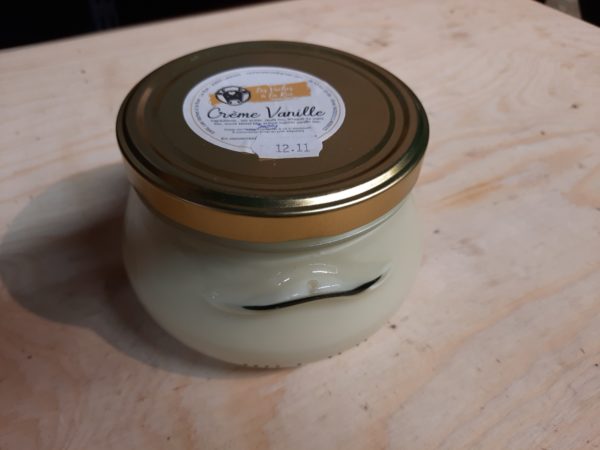 Crème dessert vanille lait de vache