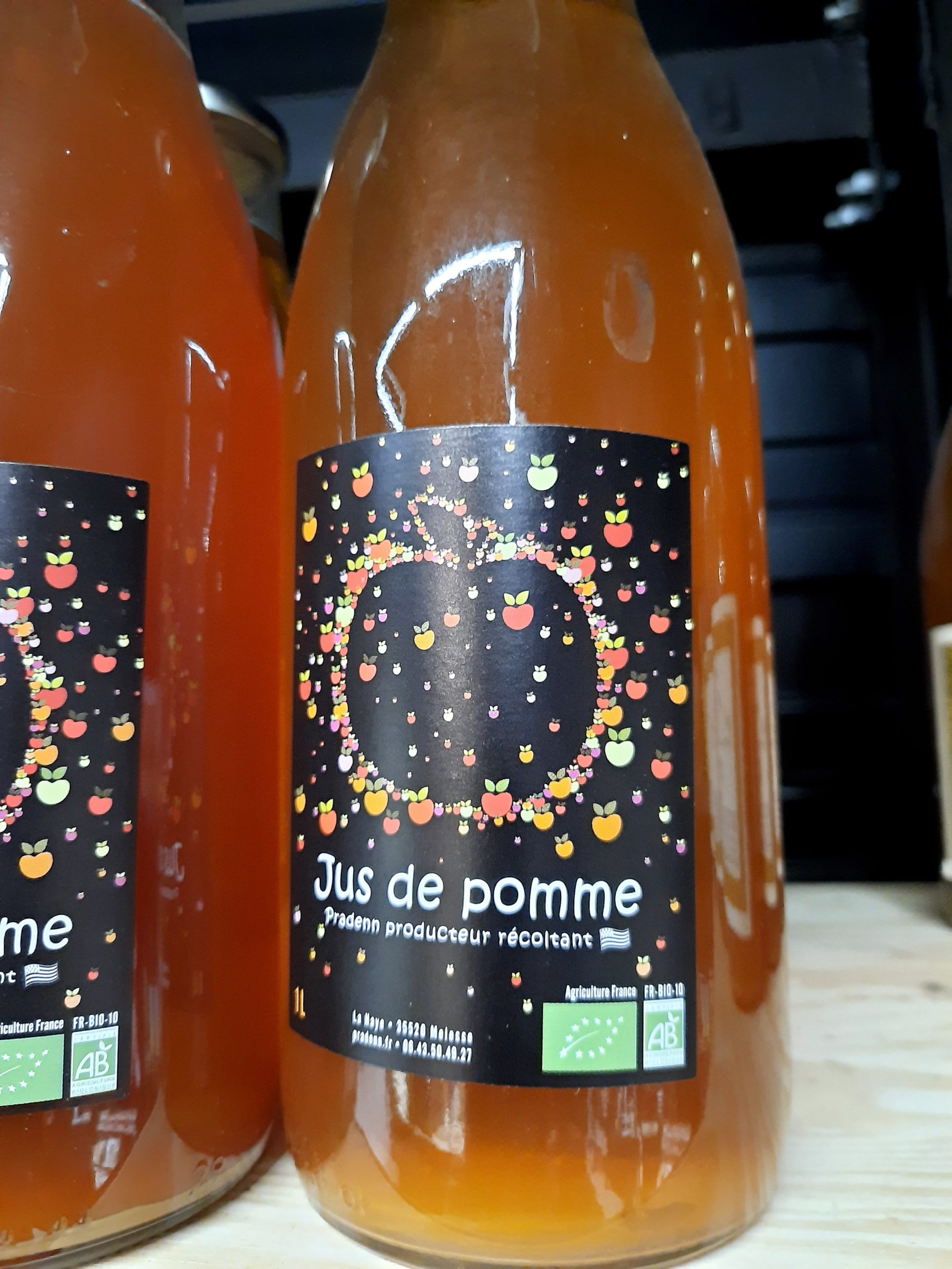 Jus de pomme, ferme Pradenn