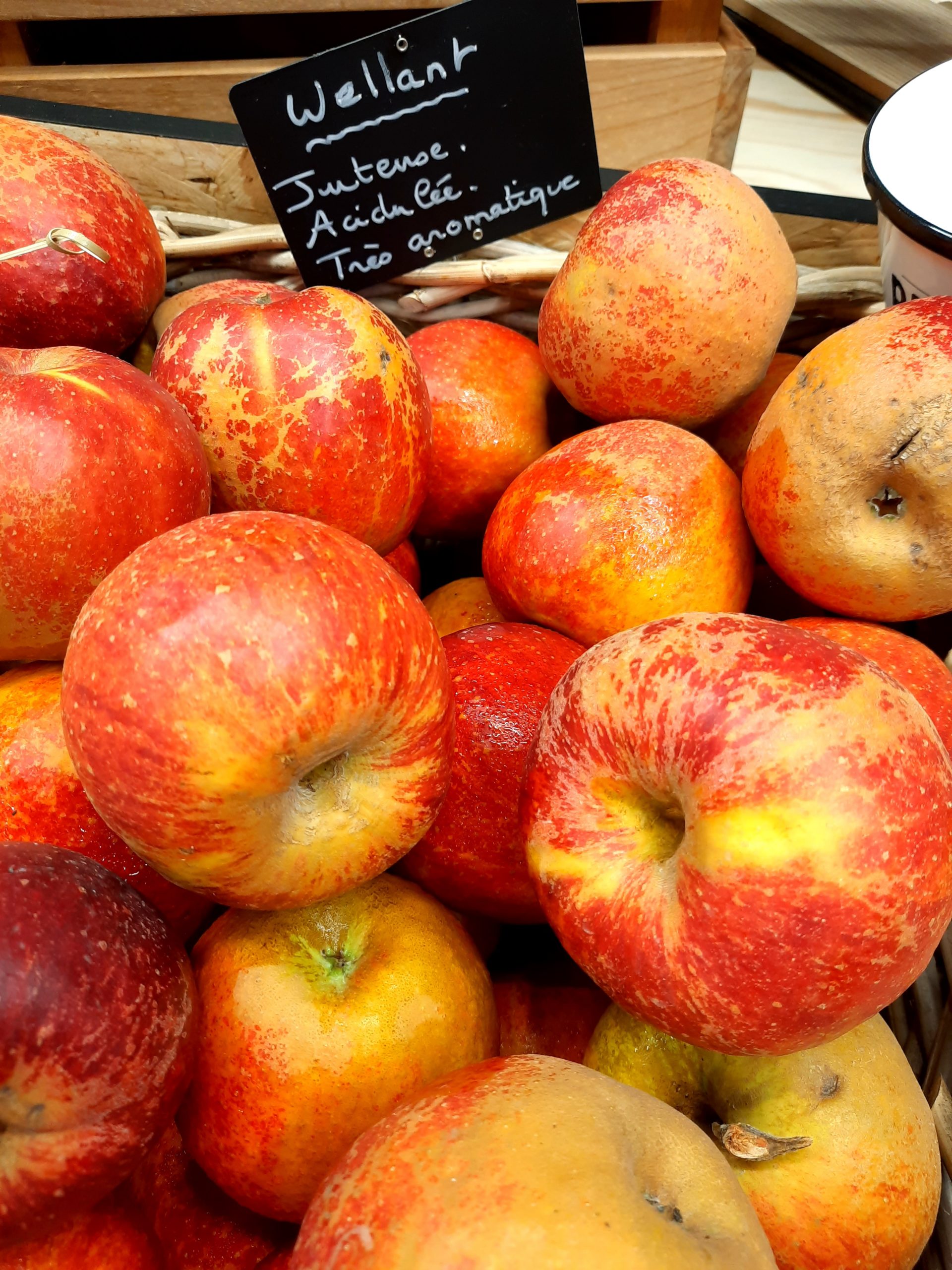 Pommes, variété Wellant