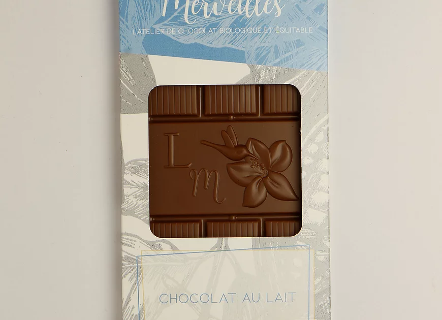 Tablette chocolat au lait bio