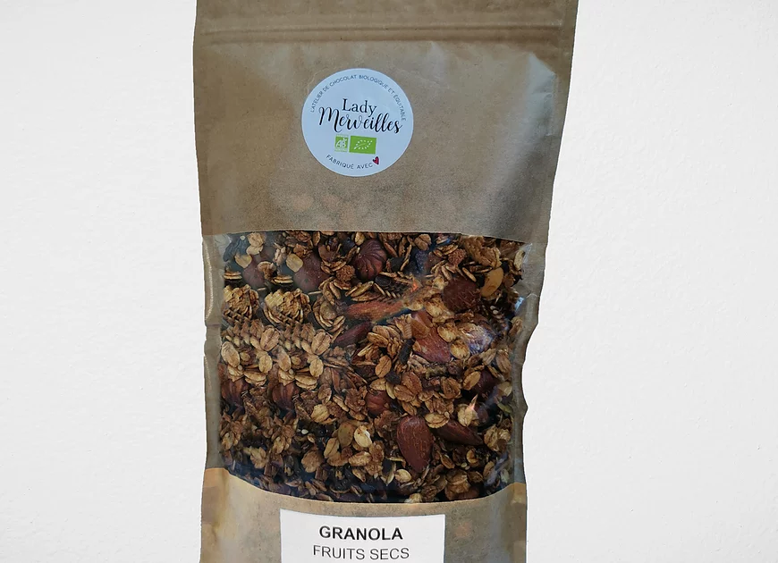 Granola fruits secs