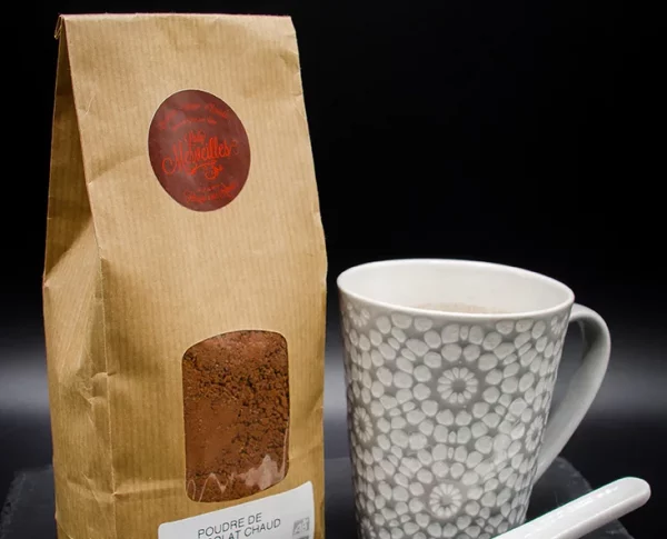 Poudre de chocolat chaud sans sucre