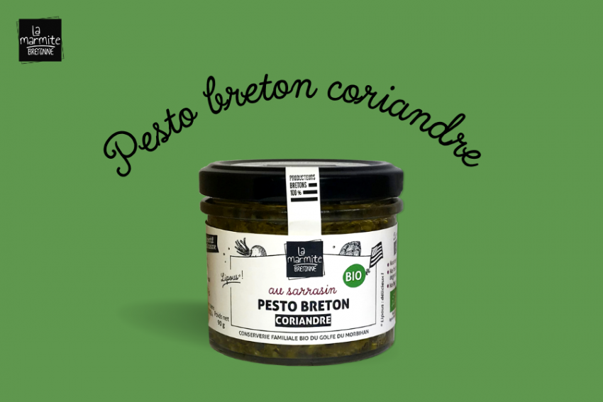 Pesto breton coriandre & ail
