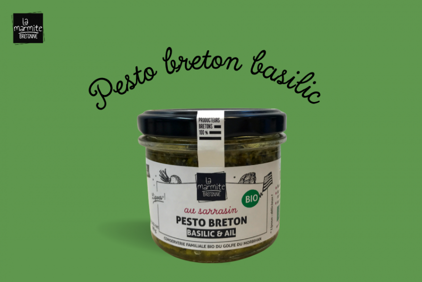 Pesto breton basilic & ail