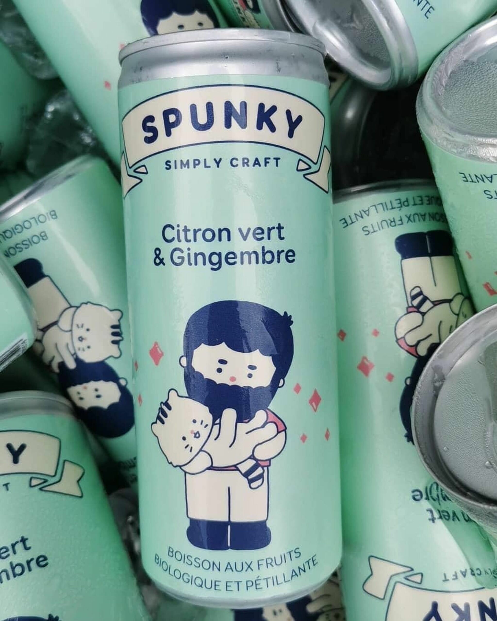 Spunky citron vert & gingembre