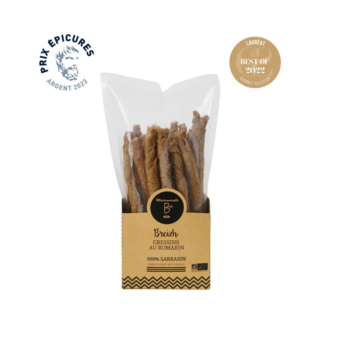 Gressins au romarin