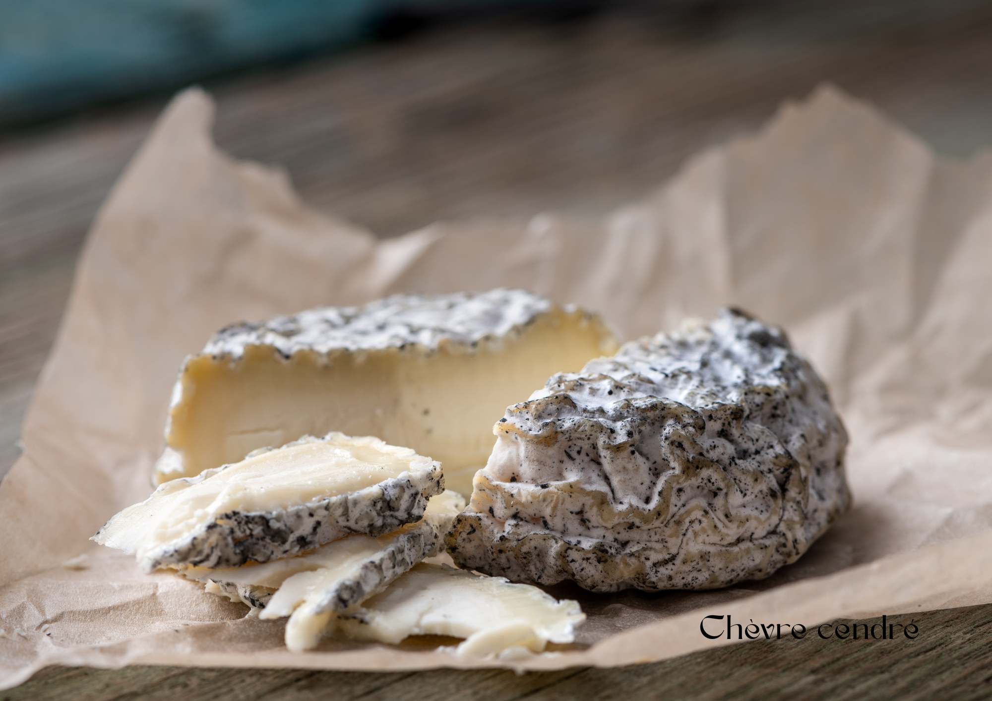 Chèvre p'tit rond affiné cendré / Chèvrerie Fréhel