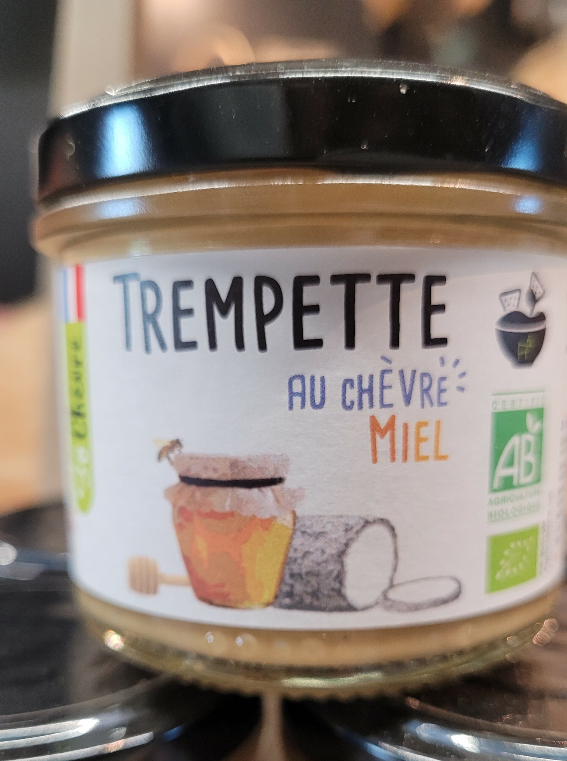 Trempette chèvre miel