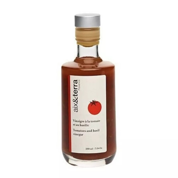Vinaigre à la tomate et au basilic